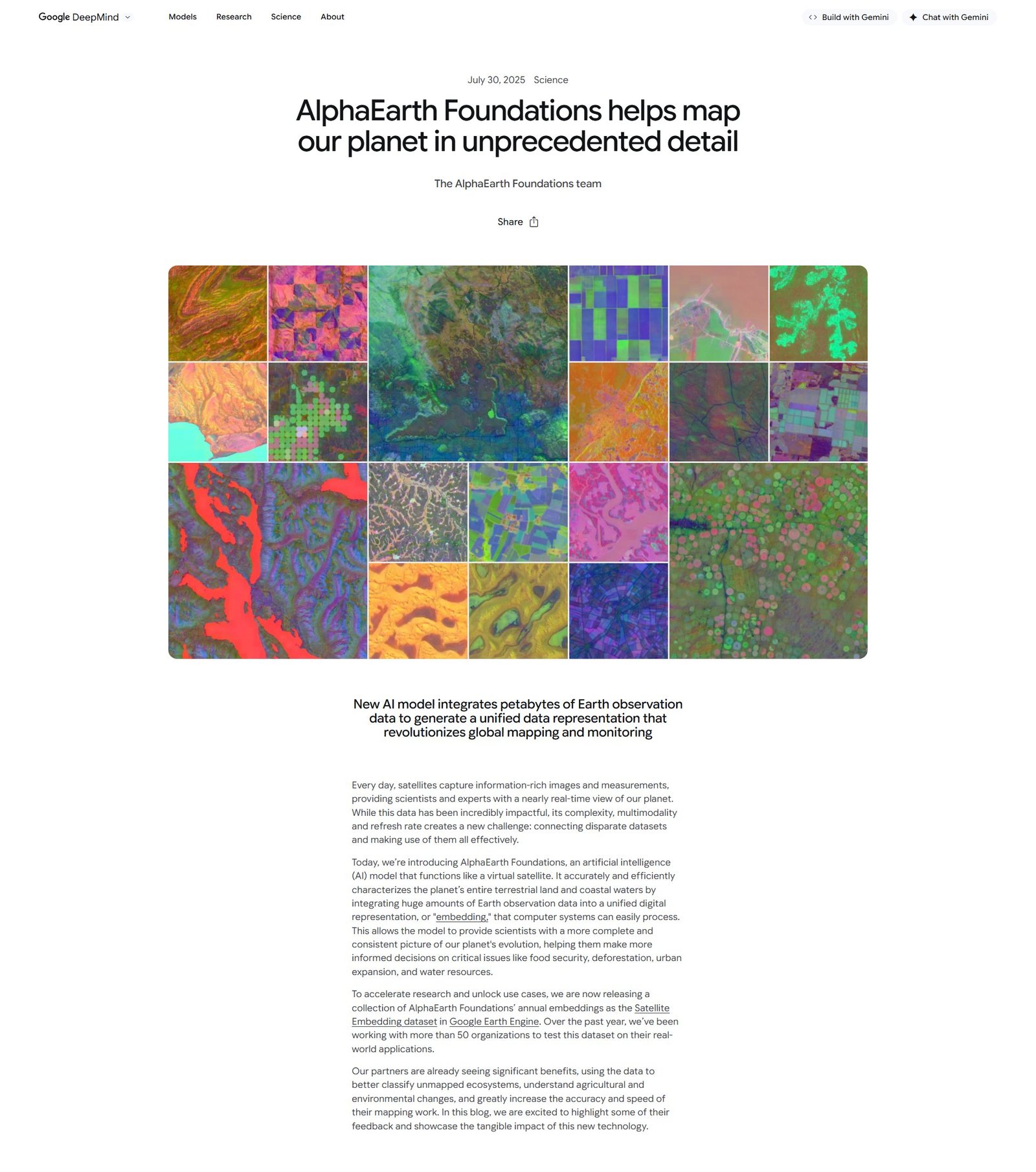 AlphaEarth Foundations Screenshot