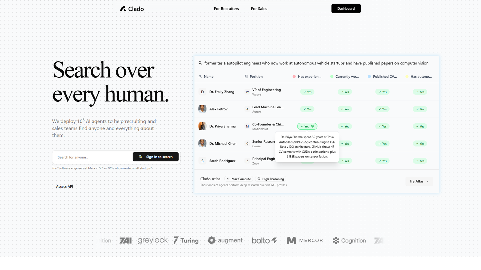 Clado Atlas Screenshot