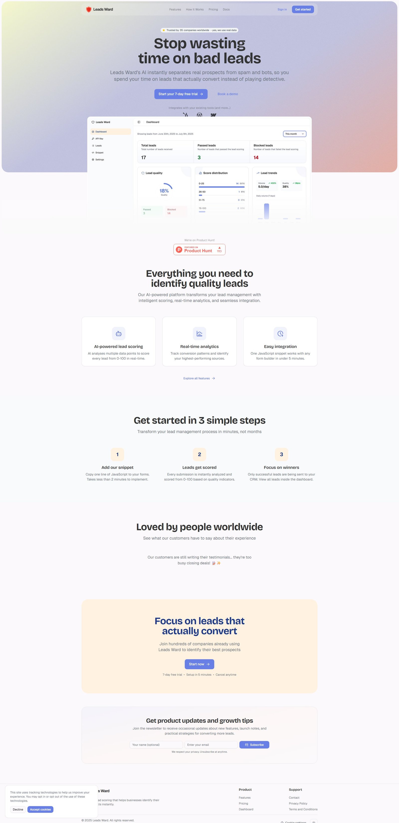 Leads Ward Screenshot