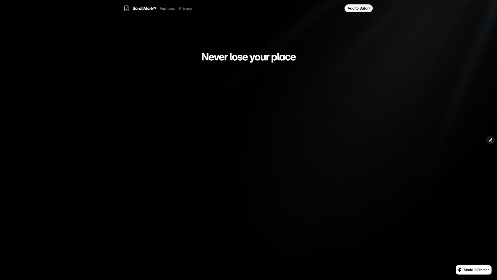 ScrollMark Screenshot