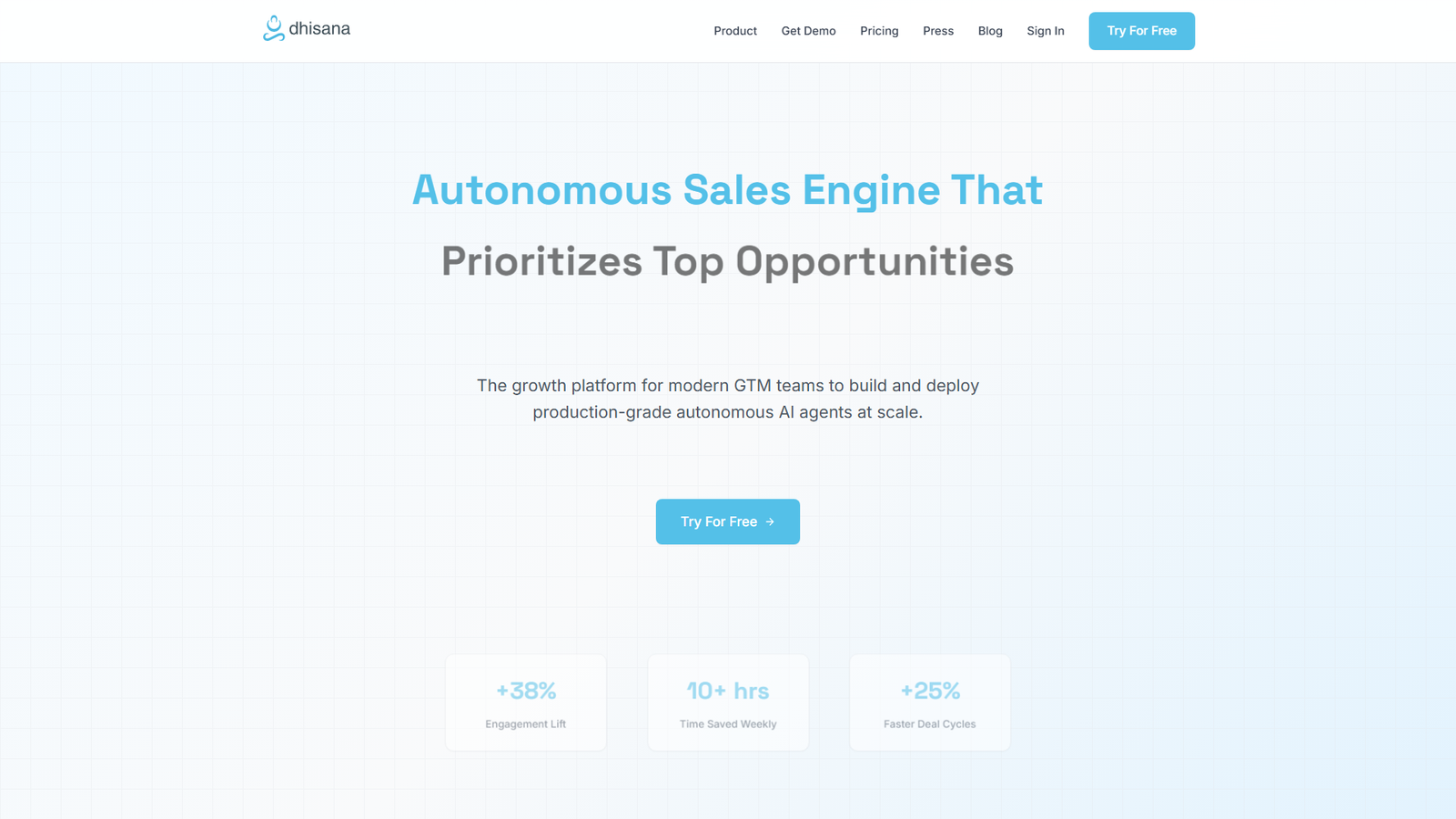 Dhisana AI Screenshot