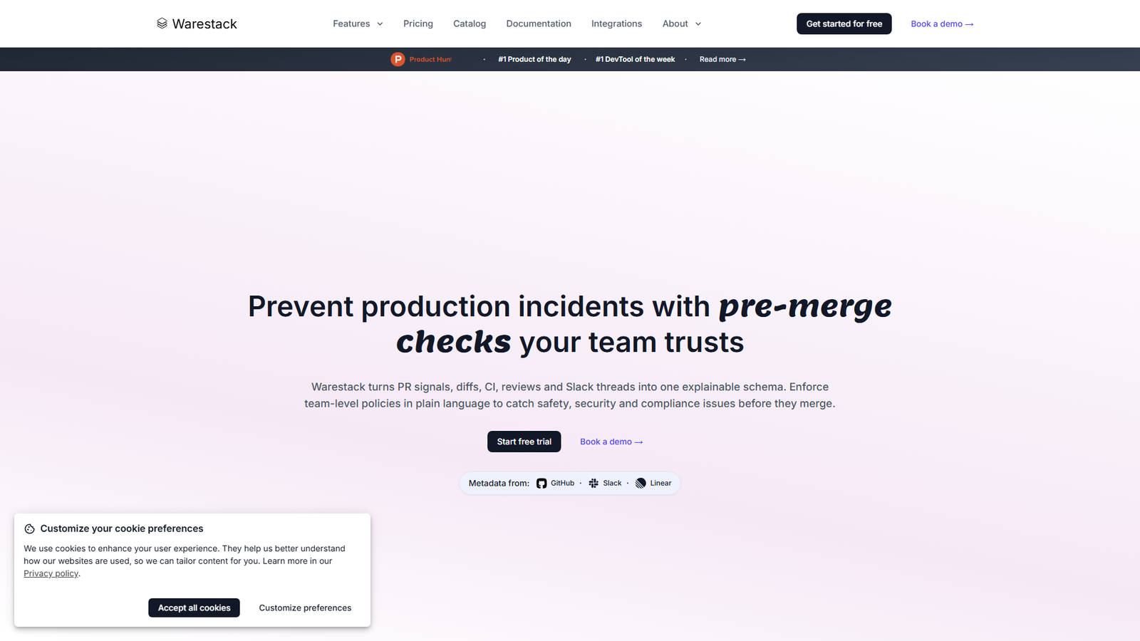 Warestack Screenshot