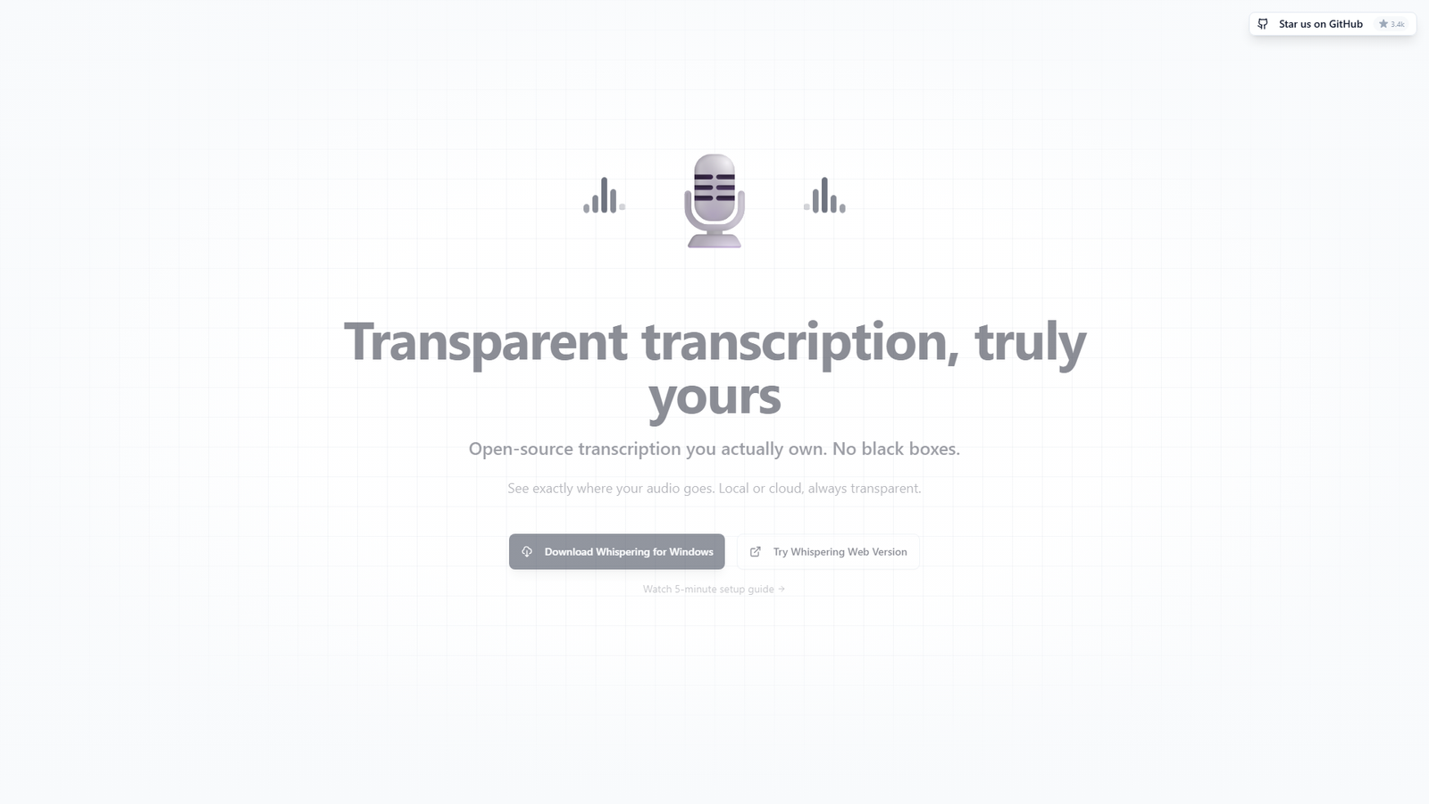 Whispering Screenshot