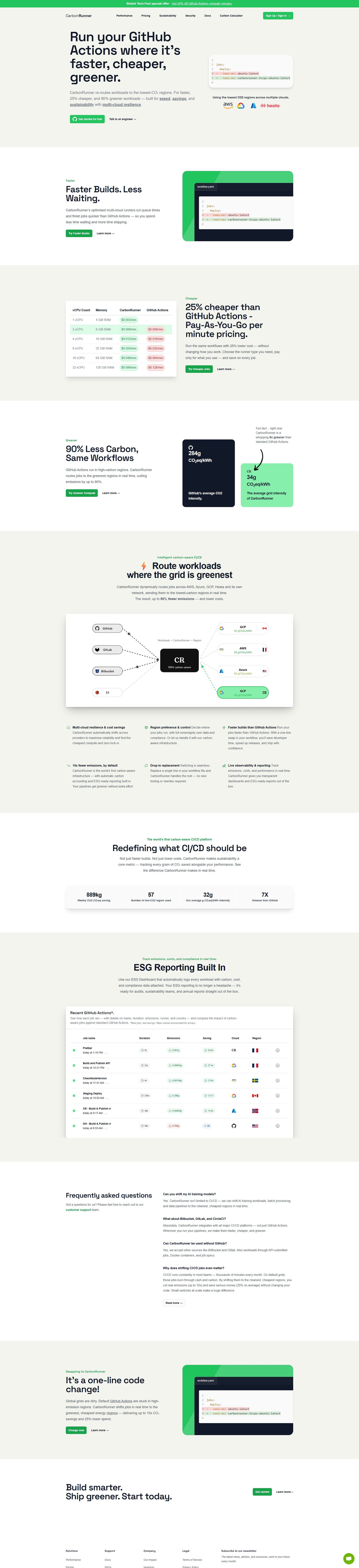 CarbonRunner Screenshot