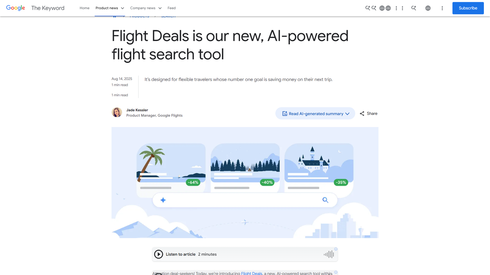 Flight Deals Screenshot