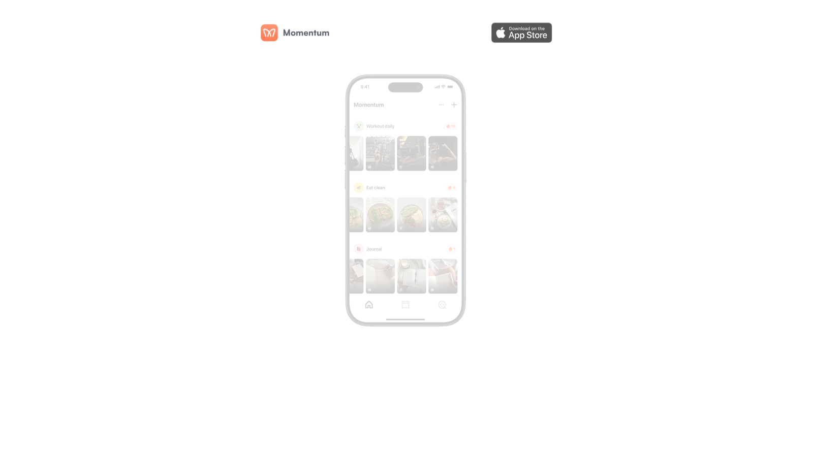 Momentum for iOS Screenshot