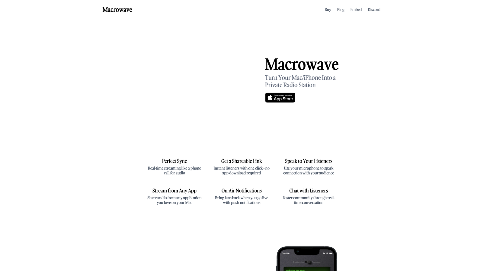 Macrowave Screenshot