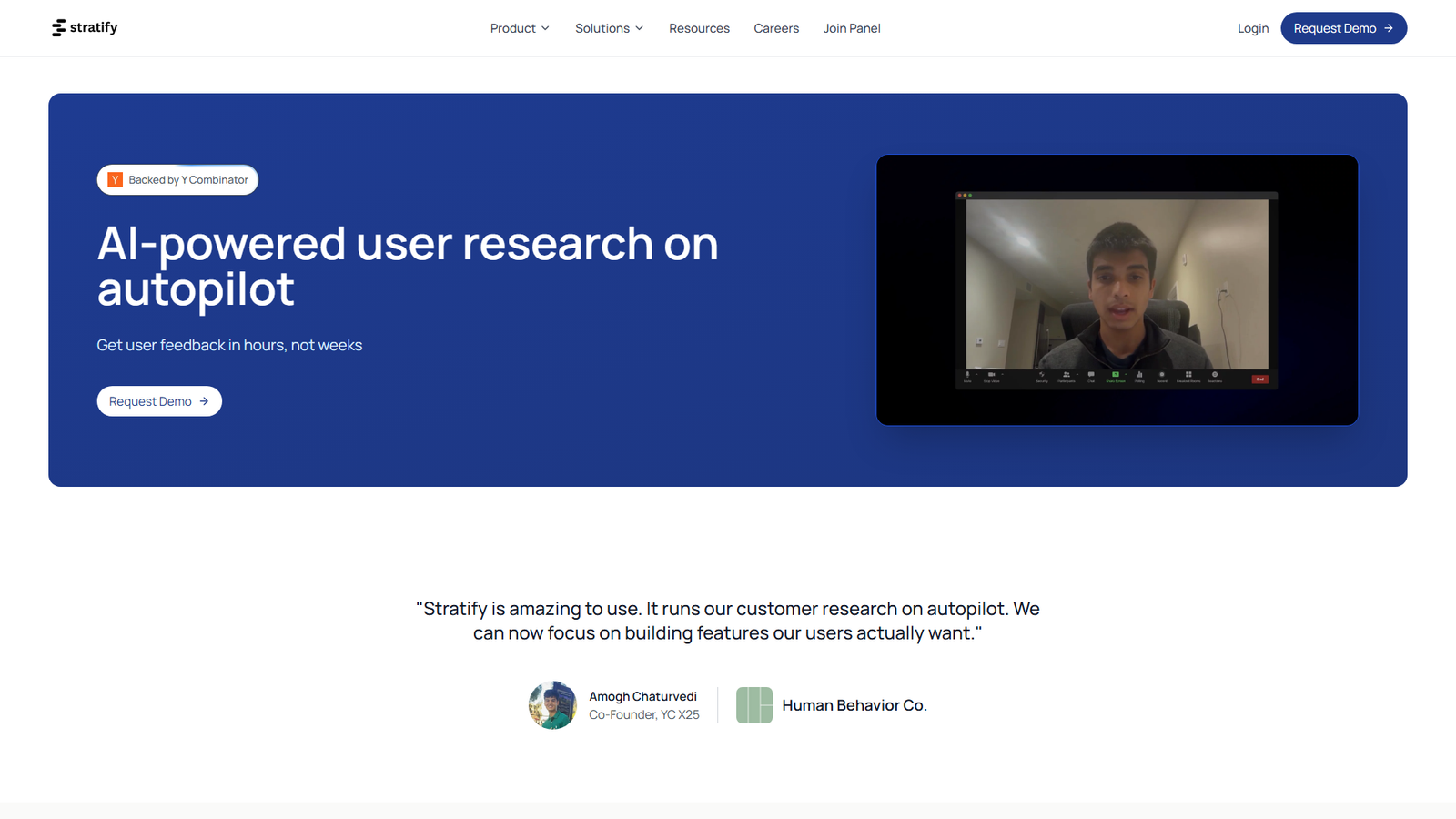 Stratify AI Screenshot