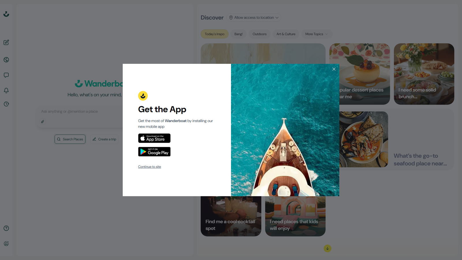 Wanderboat 2.0 Screenshot
