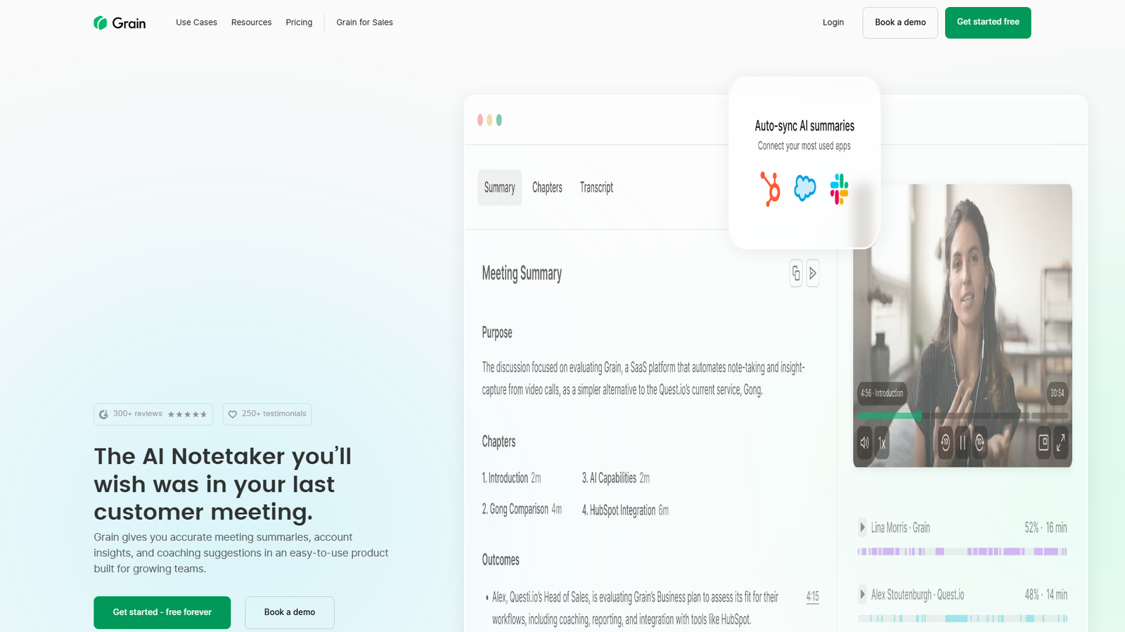 Grain Desktop Capture Screenshot