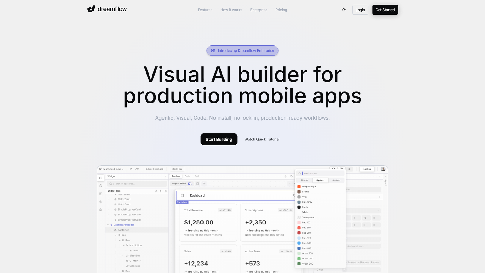 Dreamflow 2.0 Screenshot