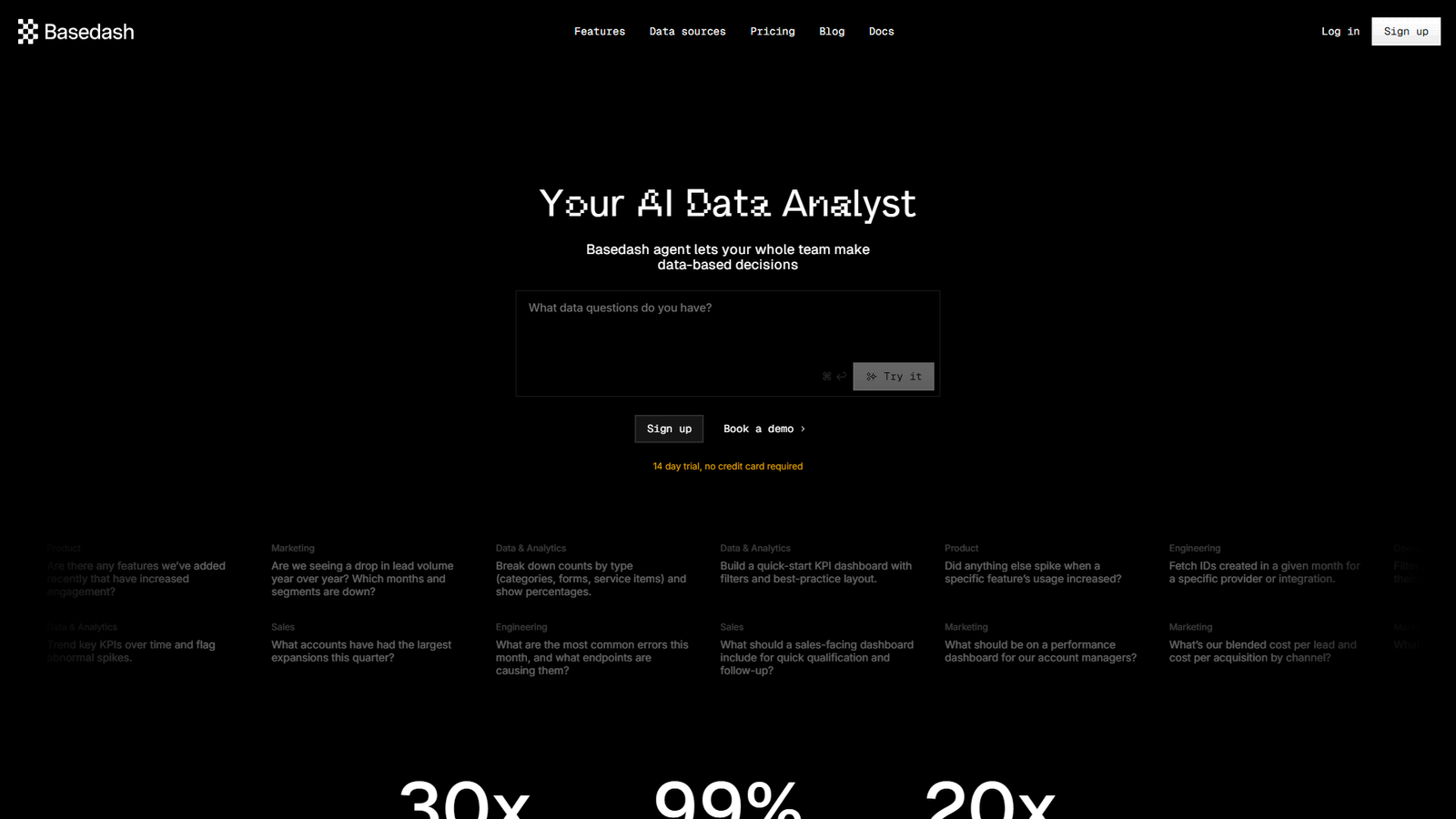 Basedash Agent Screenshot