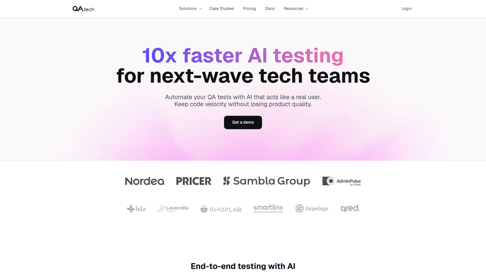 QA.tech 1.0 Screenshot