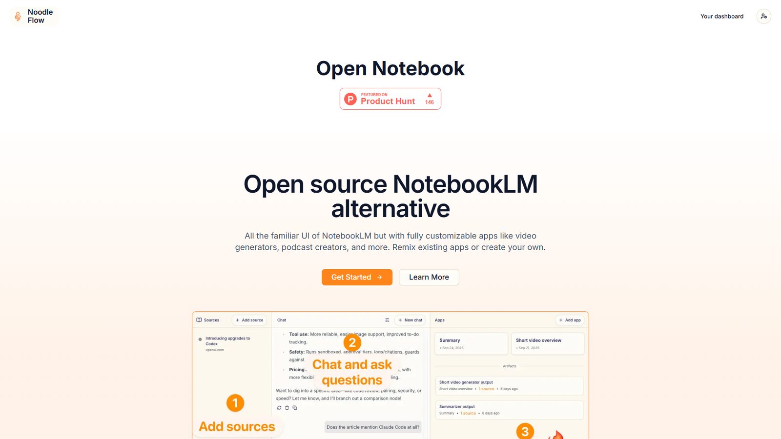 Open Notebook Screenshot