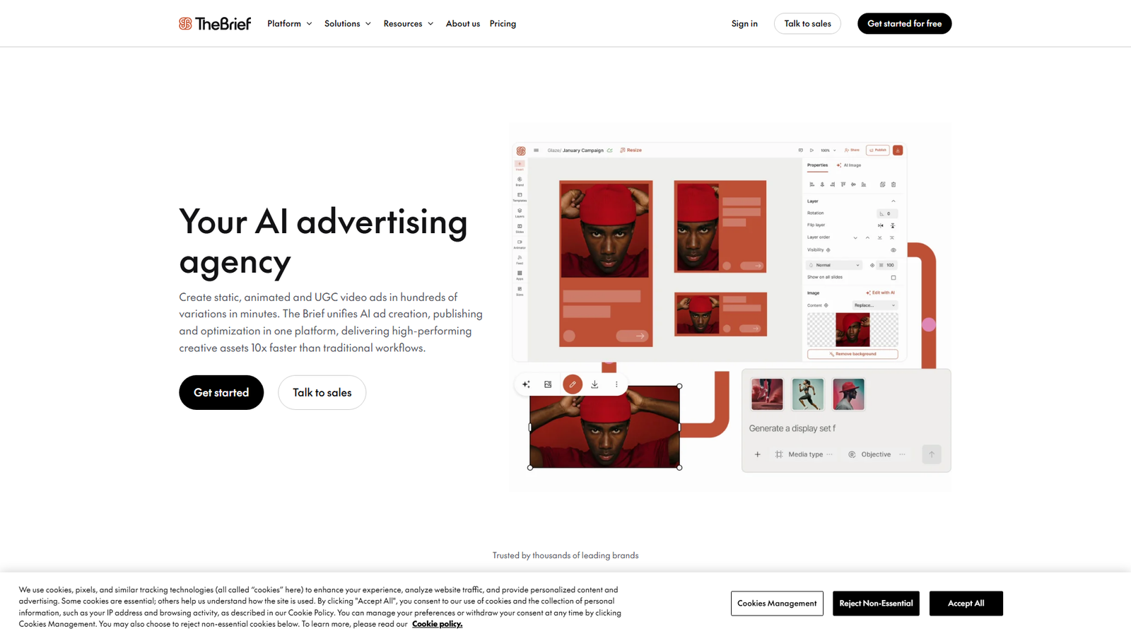 The Brief Screenshot