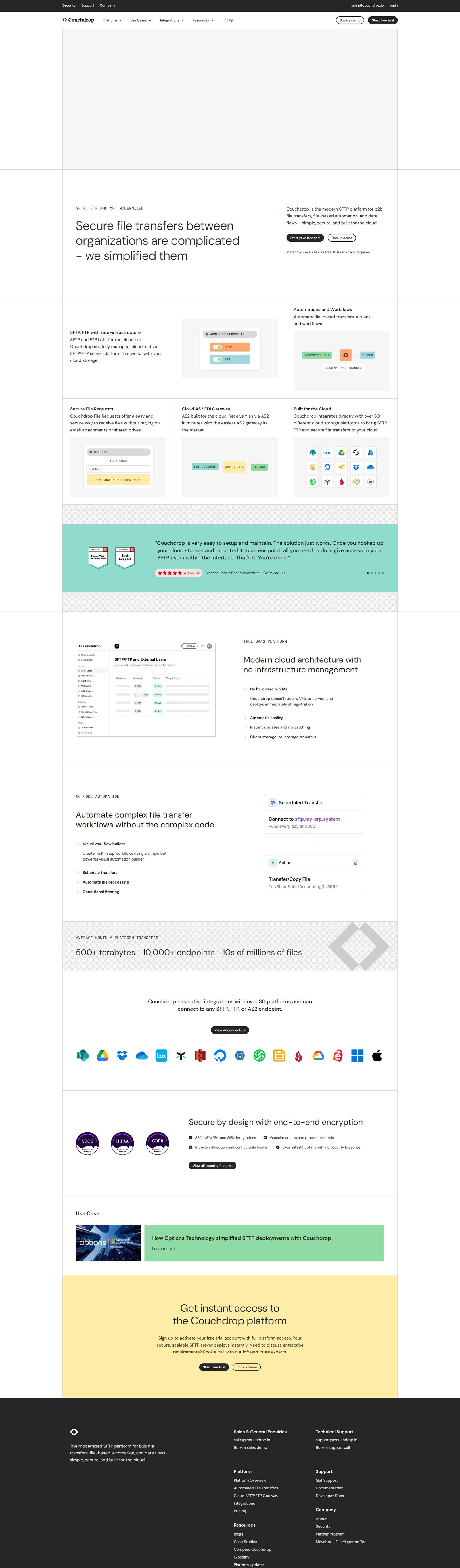 Send/Share Files by Couchdrop Screenshot