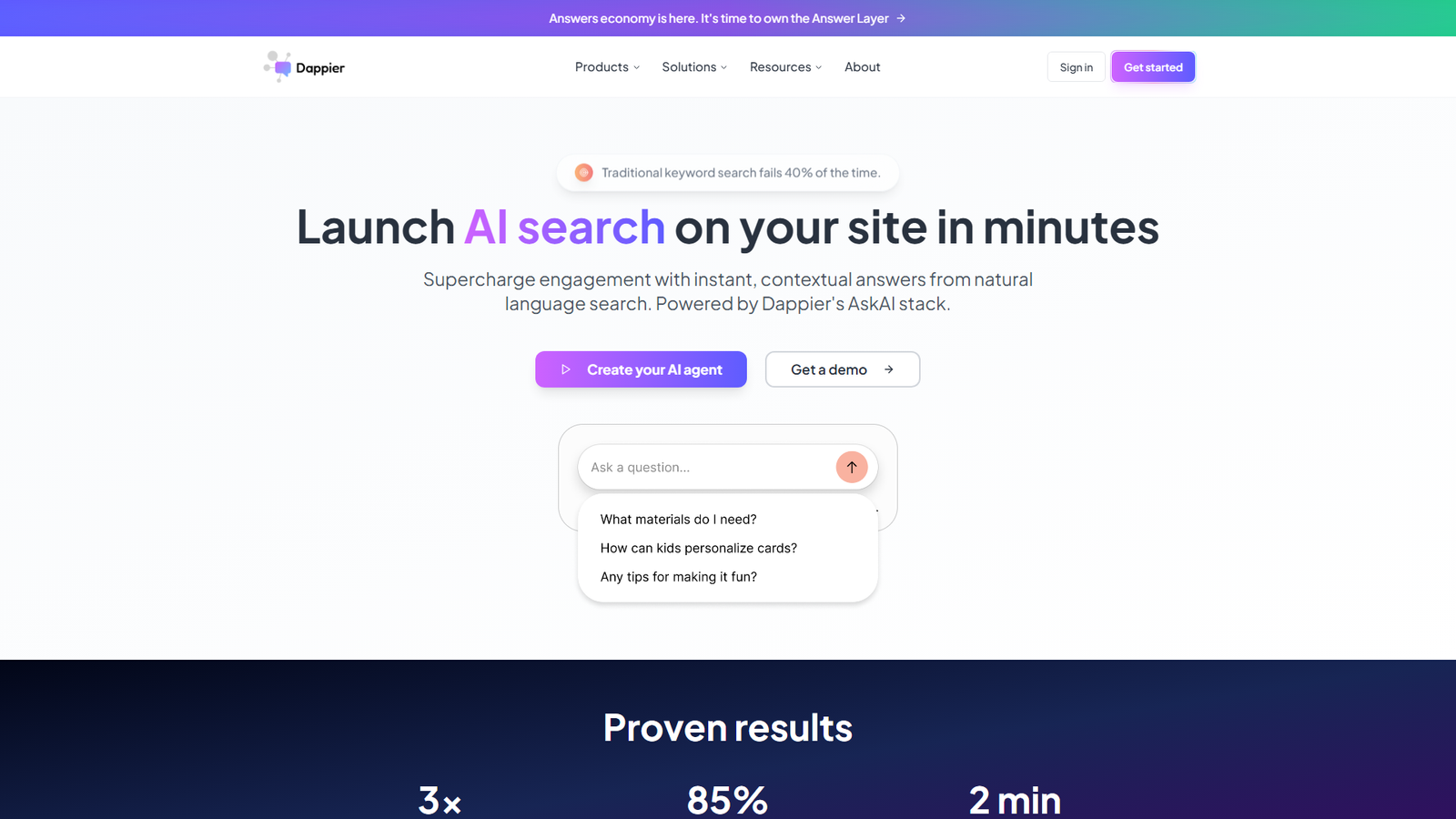 AI Mode by Dappier Screenshot