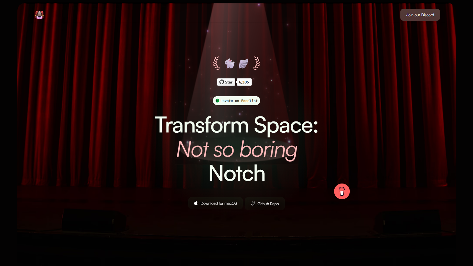 TheBoringNotch Screenshot