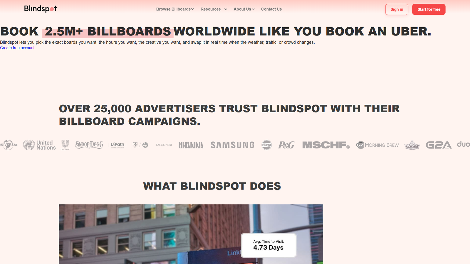 Blindspot Screenshot