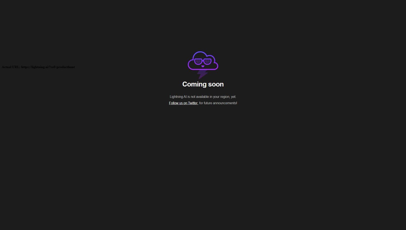 Lightning Screenshot