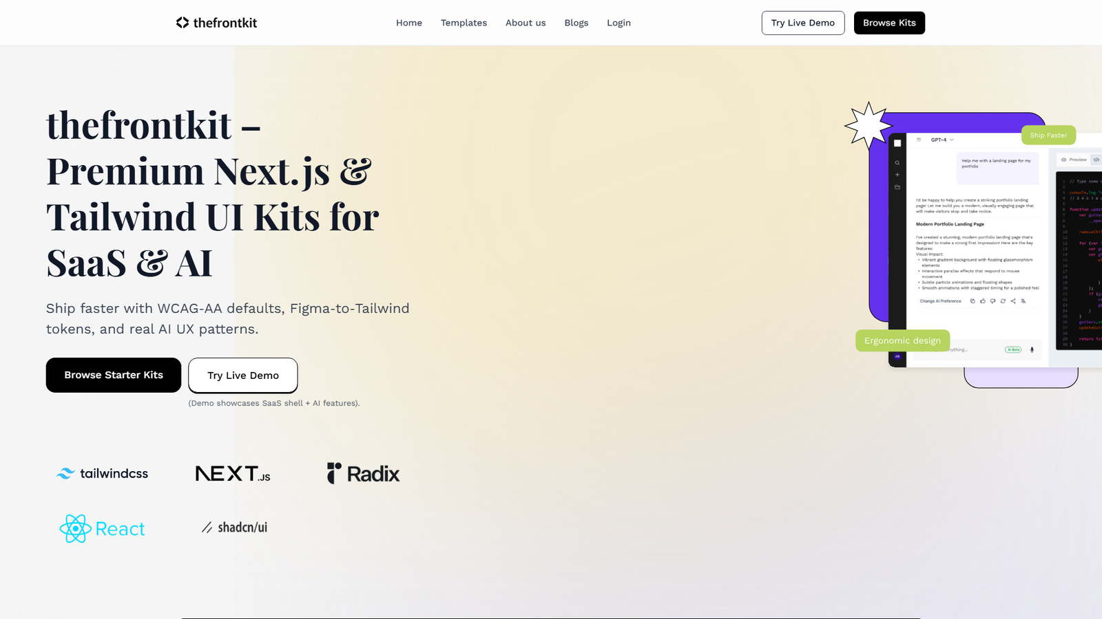 thefrontkit Screenshot