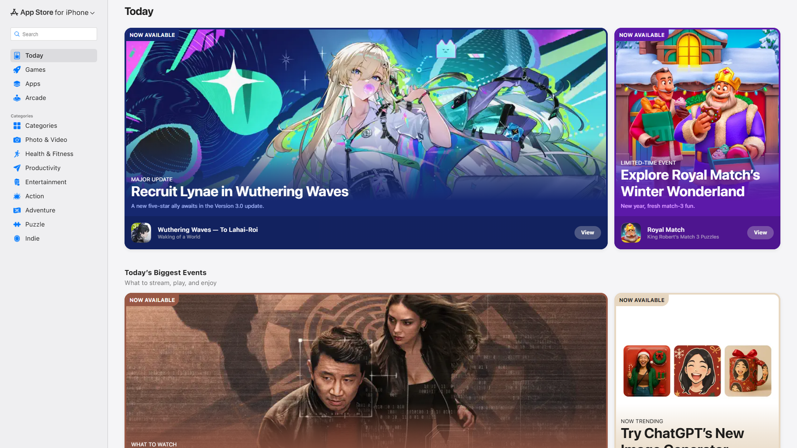 Apple App Store Screenshot