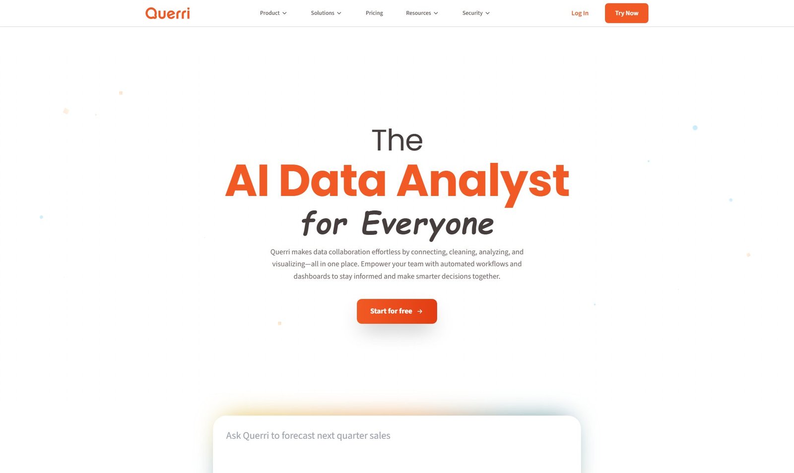 Querri 2.0  Screenshot