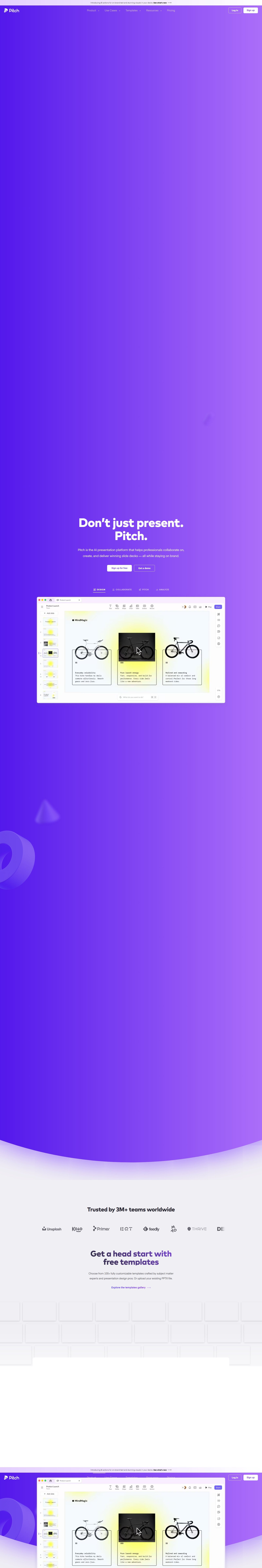 Pitch AI Actions Screenshot