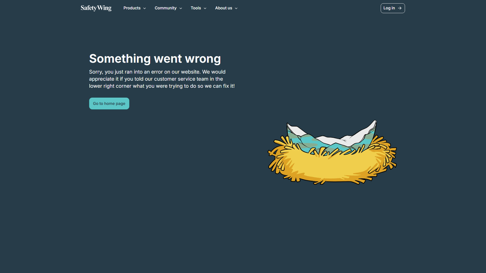 Nomad Care Map Screenshot