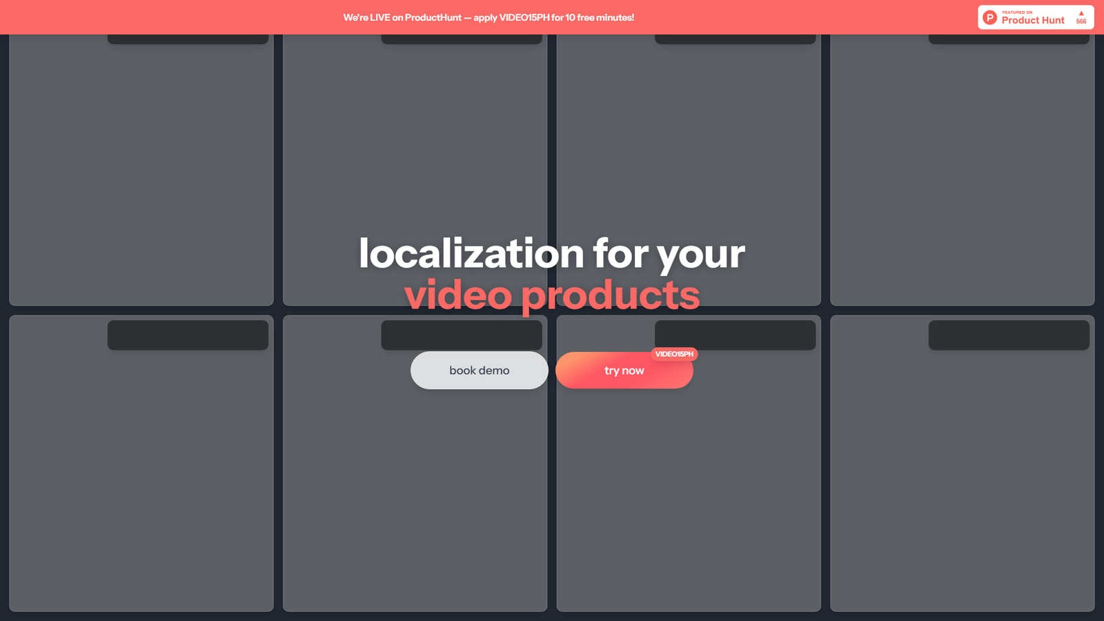Video Localization by Algebras Screenshot