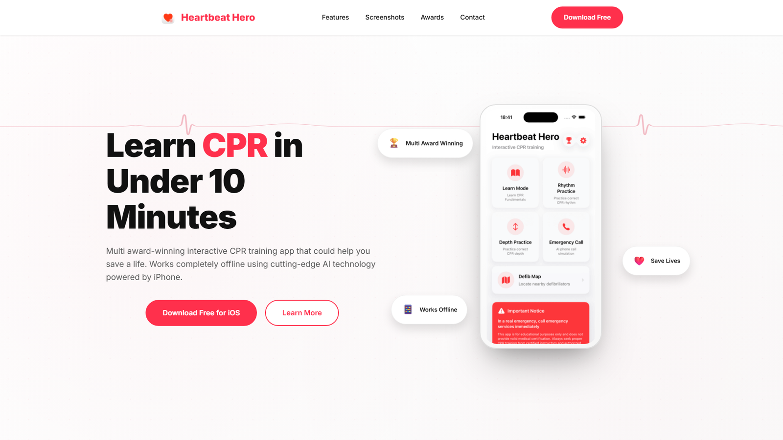 Heartbeat Hero Screenshot