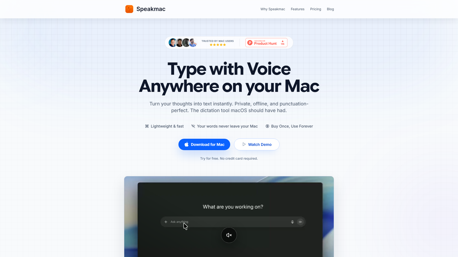 Speakmac Screenshot