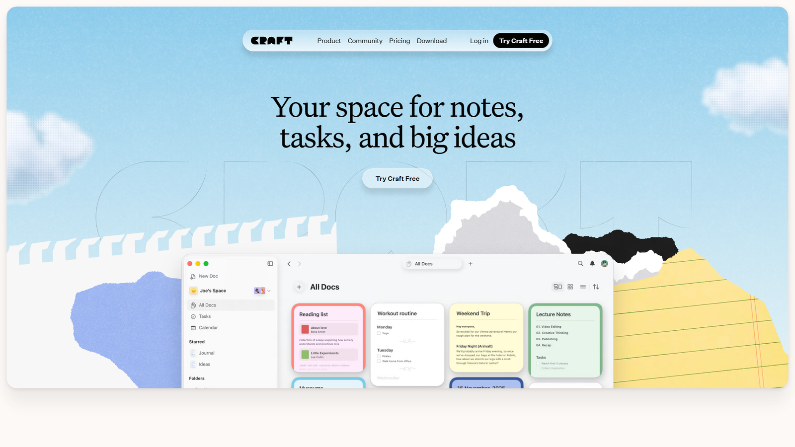 Craft Thanksgiving Release Screenshot