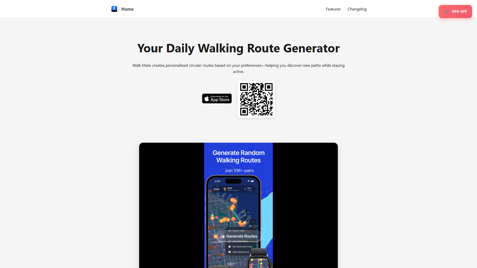 Walk Mate Screenshot