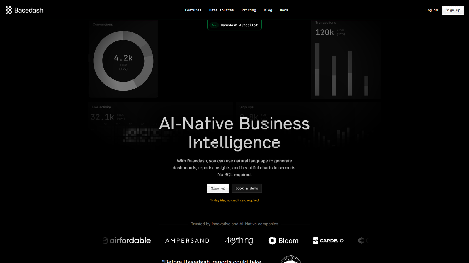 Basedash Autopilot Screenshot