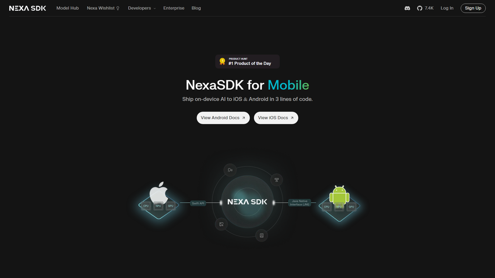 NexaSDK for Mobile Screenshot