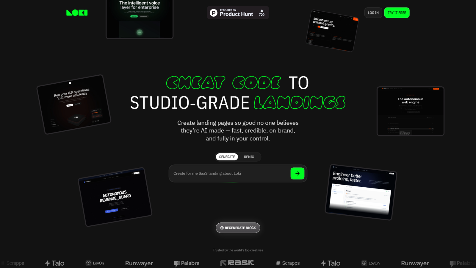 Loki.Build Screenshot