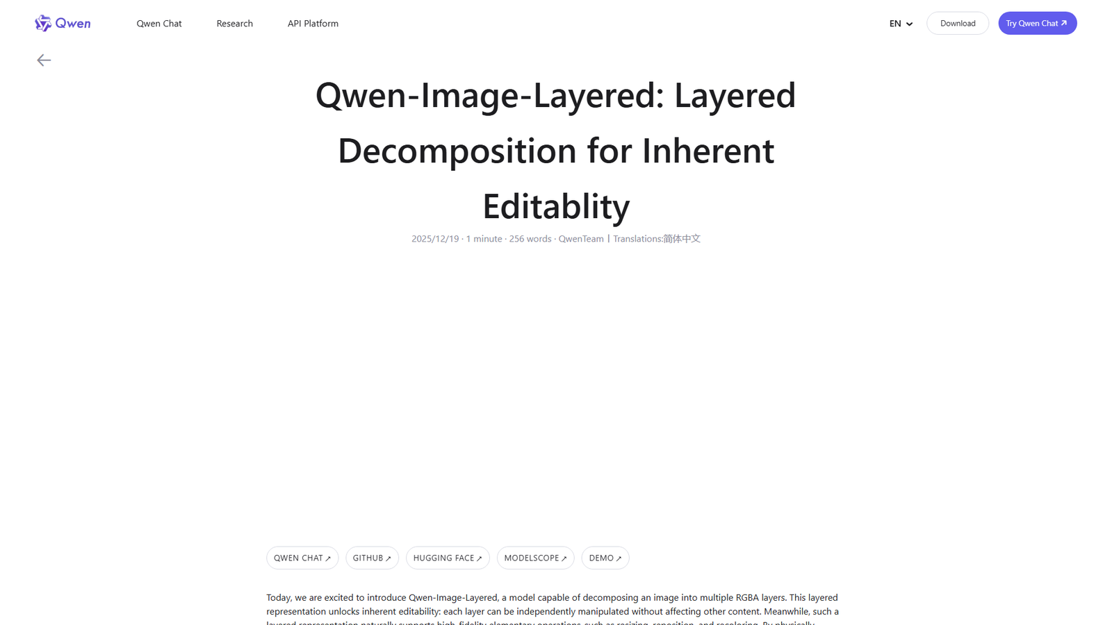 Qwen-Image-Layered Screenshot