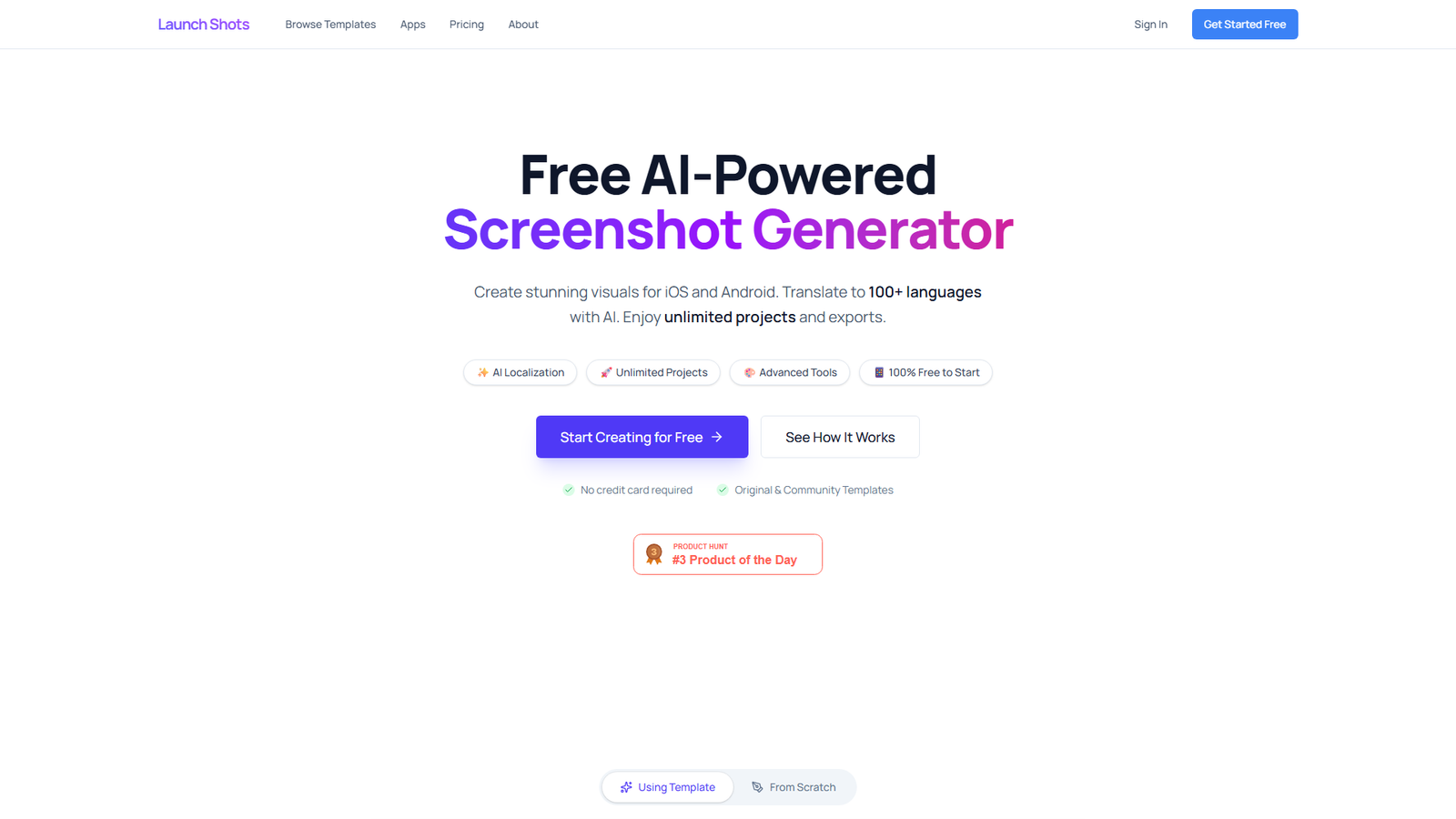Launch Shots Screenshot