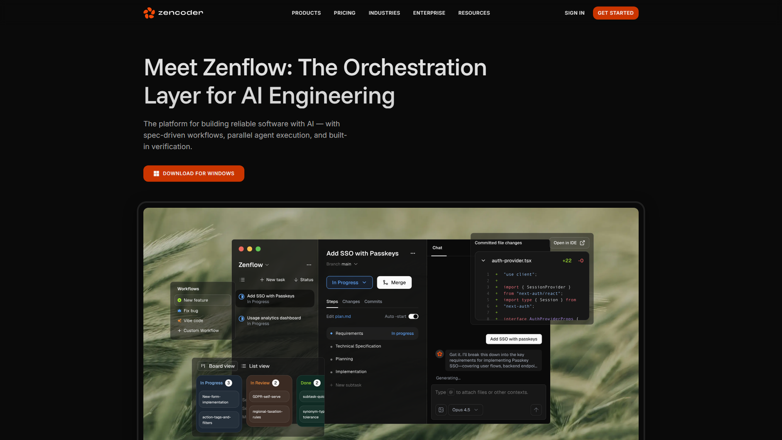 Zencoder  Screenshot