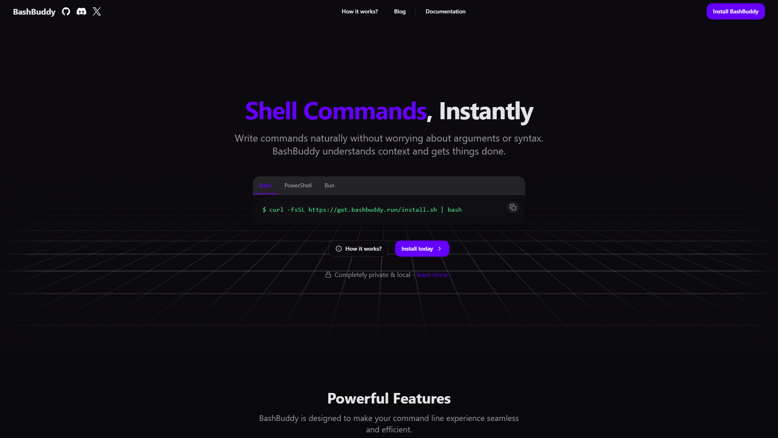 BashBuddy Screenshot