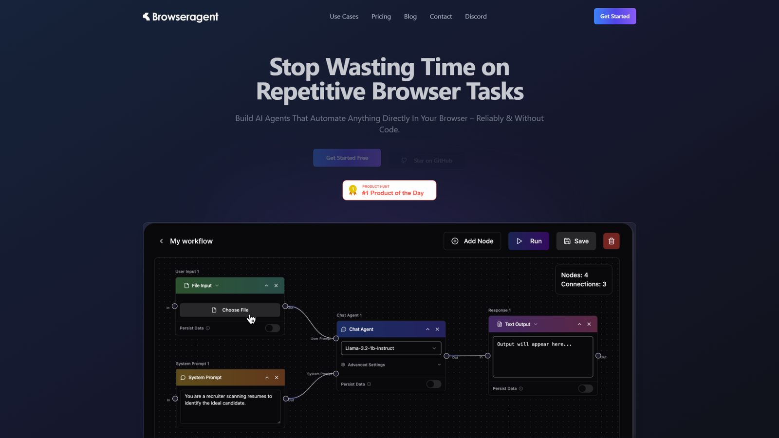 BrowserAgent Screenshot