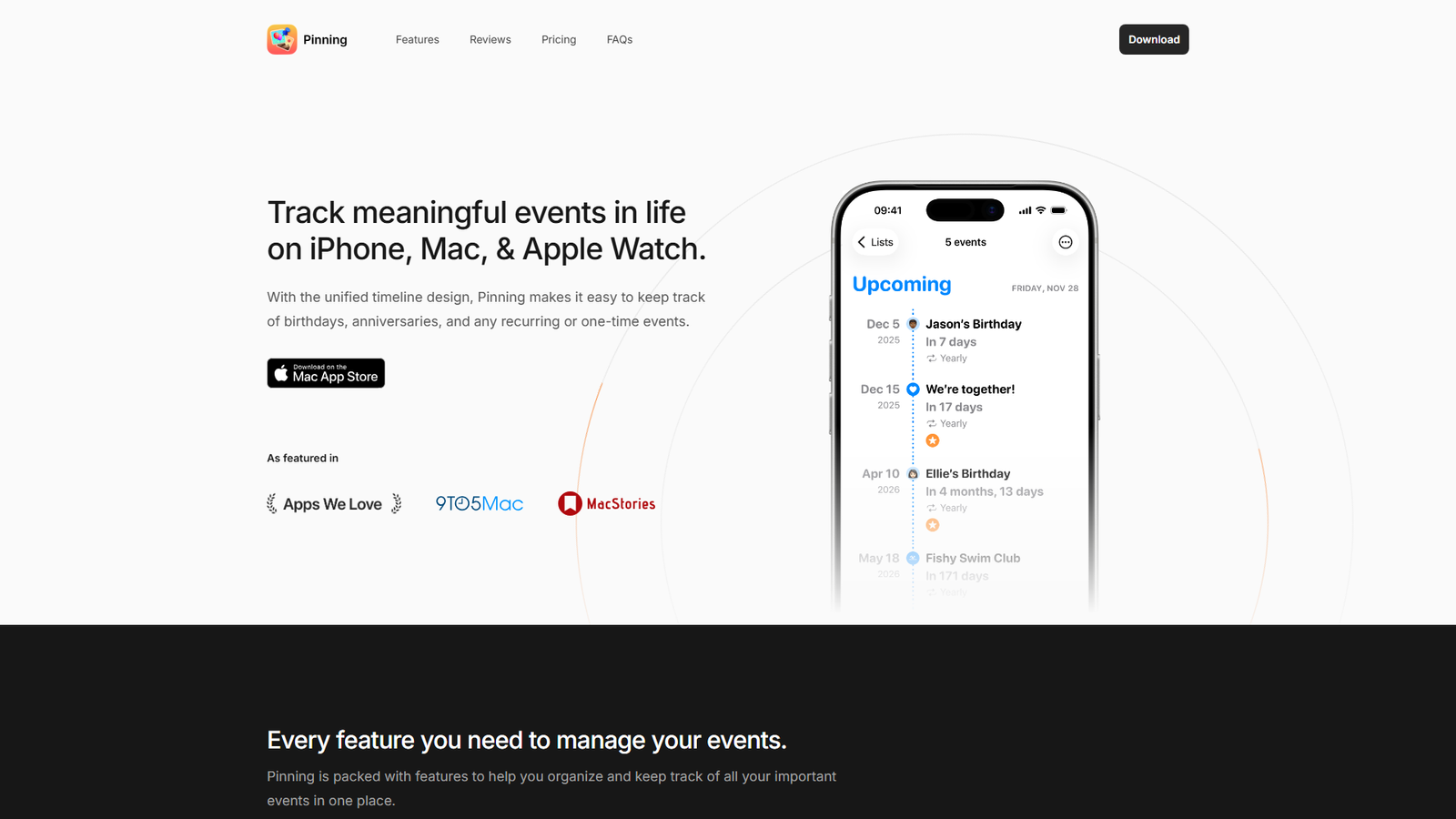 Pinning for Mac Screenshot