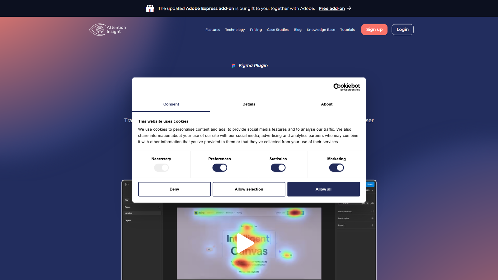 Attention Insight FIGMA Plugin Screenshot
