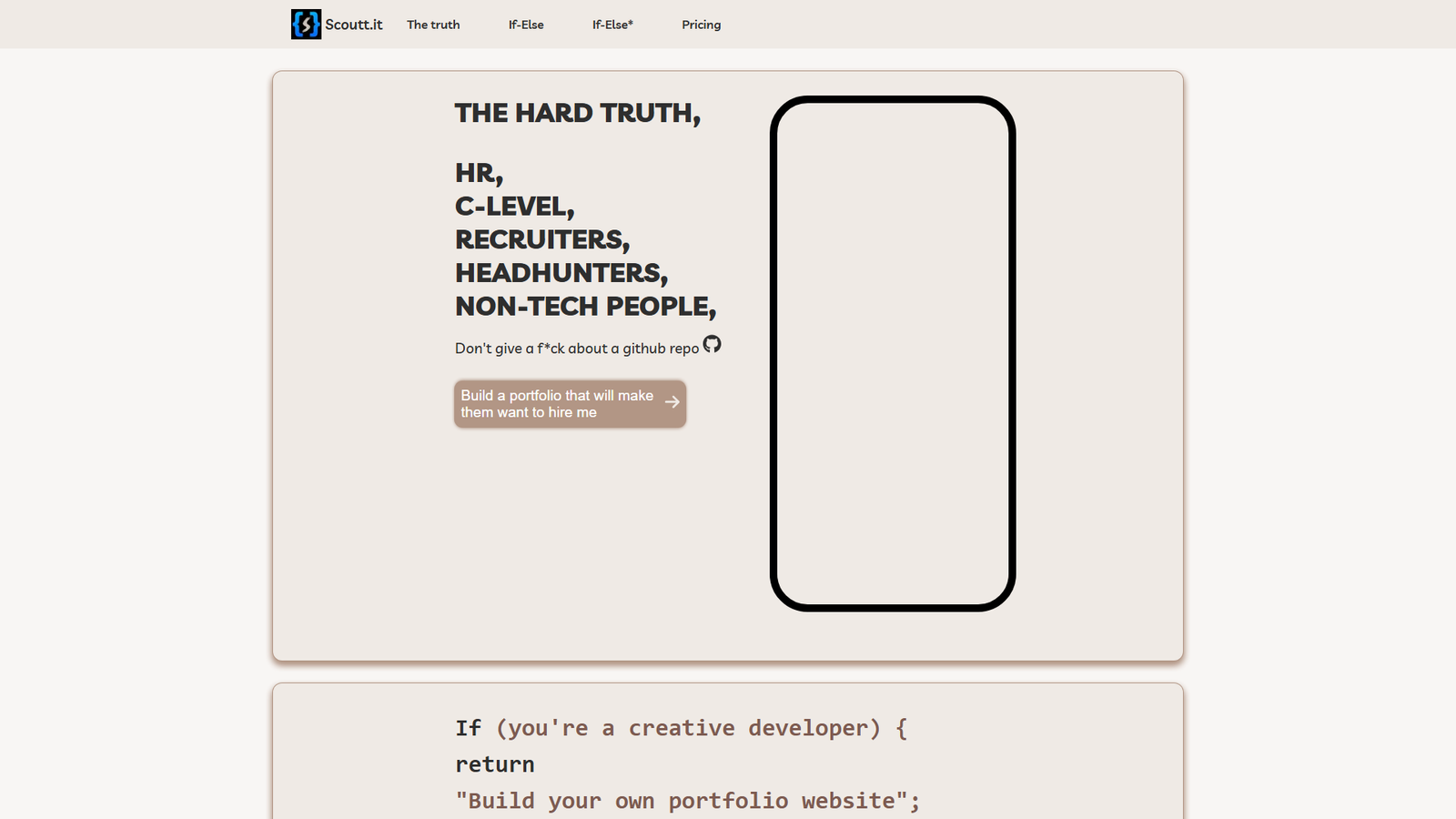Scoutt.it Screenshot