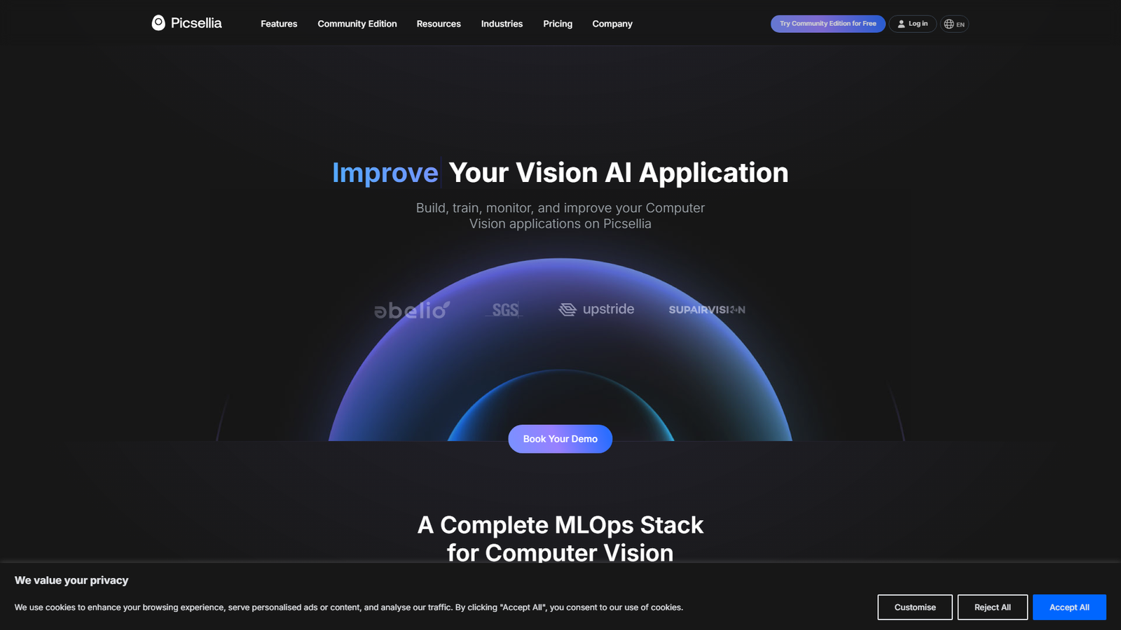 Picsellia Atlas Screenshot
