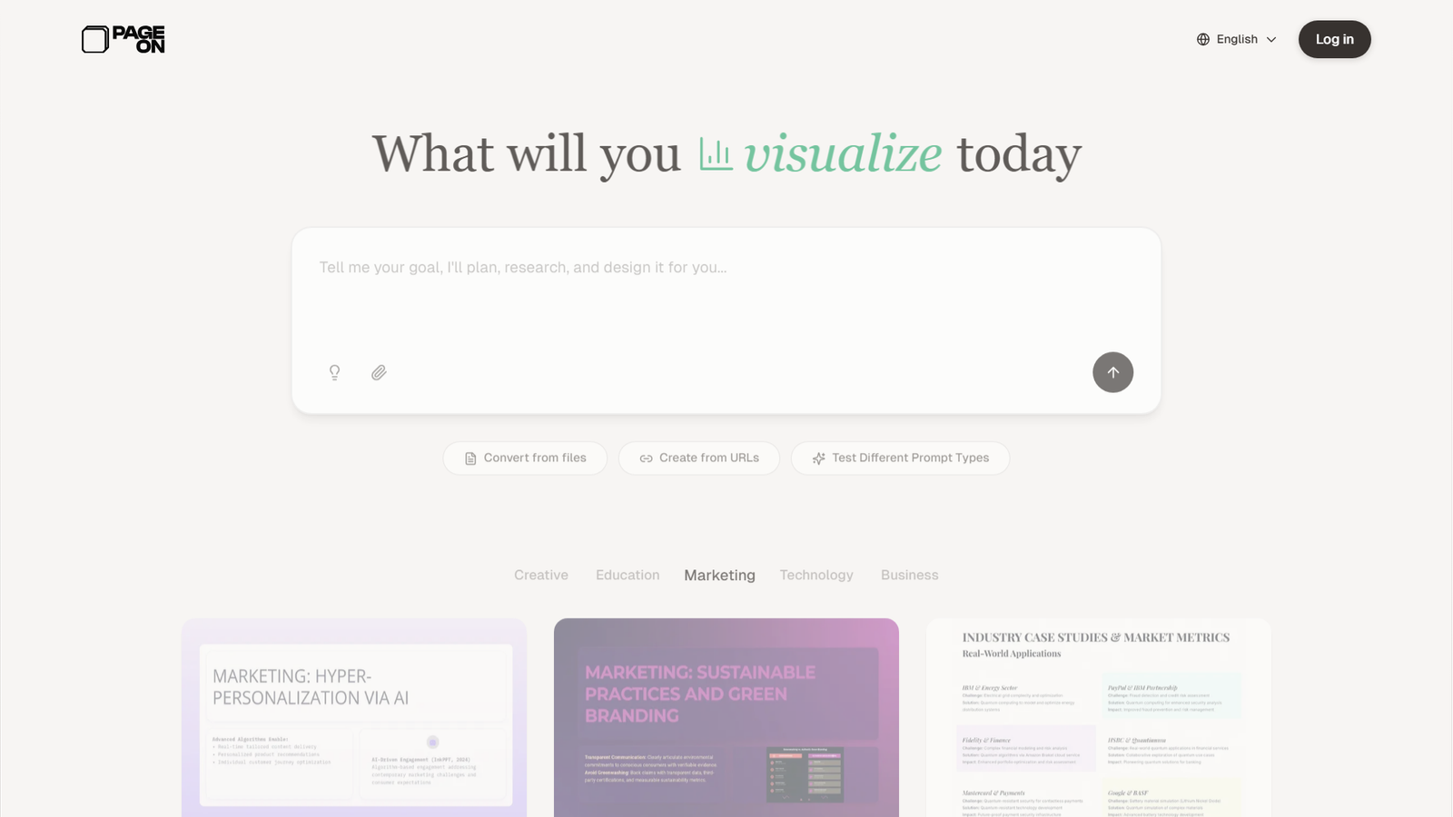 PageOn.AI 2.0 Screenshot