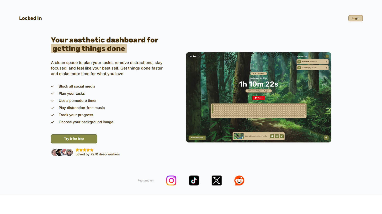 Locked In Screenshot