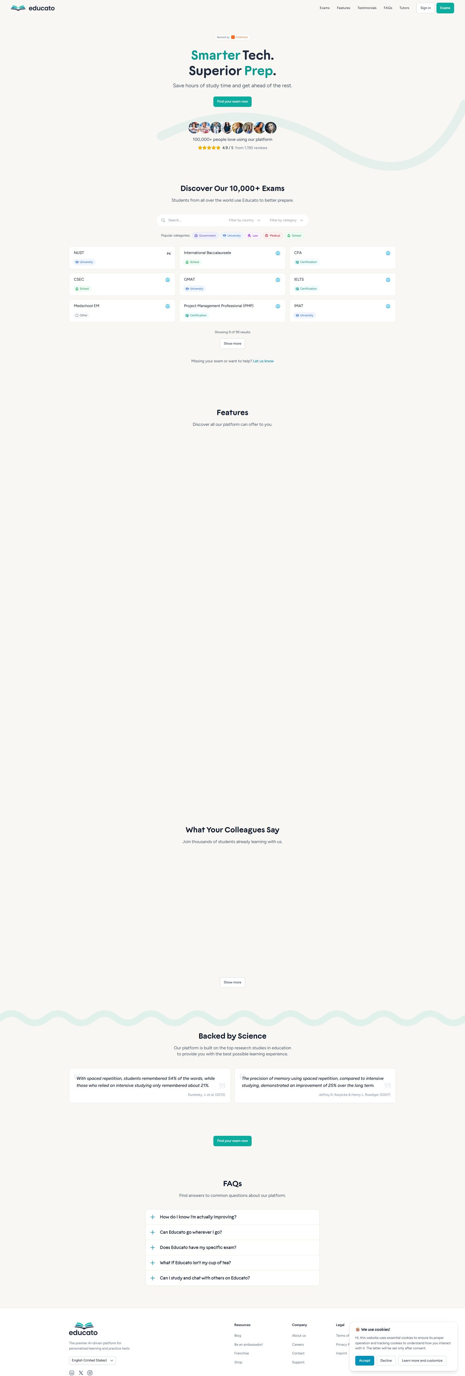 Educato for Students Screenshot