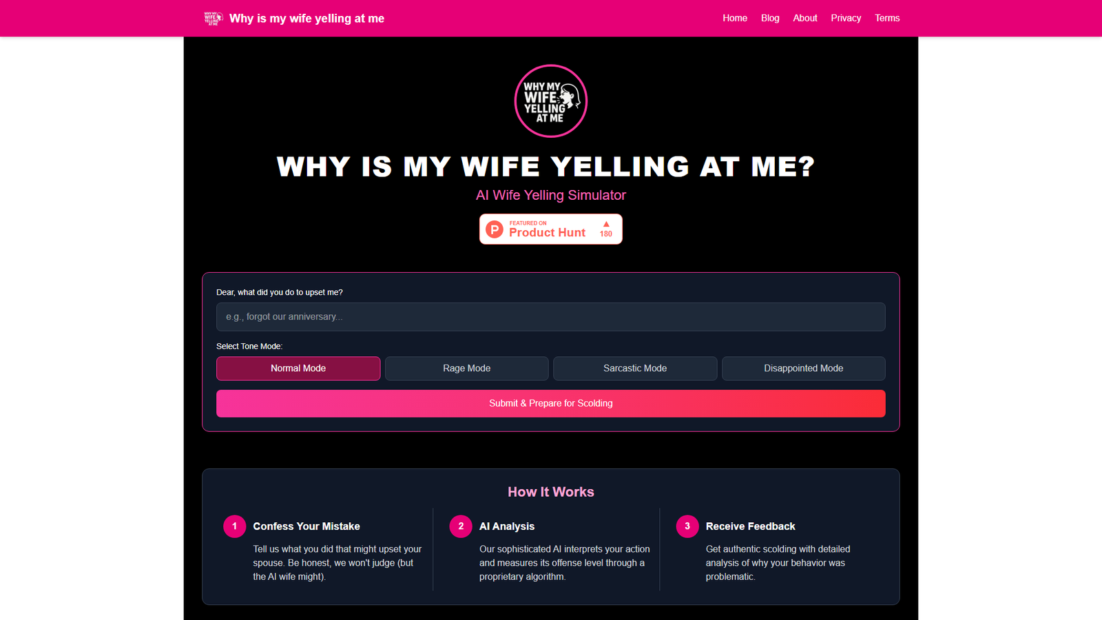 Why My Wife Yelling At Me Screenshot